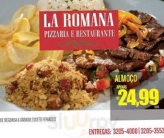 La Romana Pizzaria food