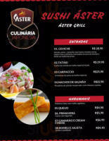 Aster Grill food