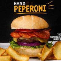 The Handmade Burger food