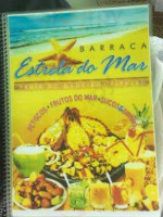 Barraca Estrela Do Mar food
