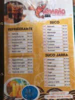 Camarao Grill menu