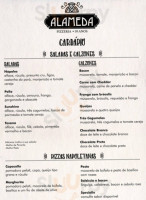 Alameda Pizzeria Delivery Farroupilha menu