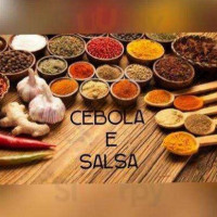 Cebola E Salsa Rotisserie food