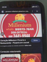 Milenium Pizzaria food