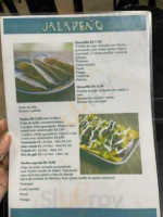 Jalapeño Food Trailer menu