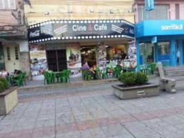 Cine Cafe outside