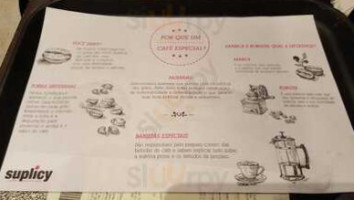 Suplicy Specialty Coffees menu