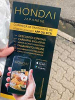 Hondai Japanese ão Geraldo menu