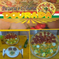 Pizzaria E Esfiharia Dourada food