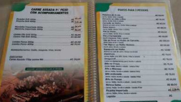 Churrascaria Restaurante Bar Brasil menu