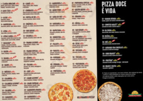 Arrazare Pizzaria menu