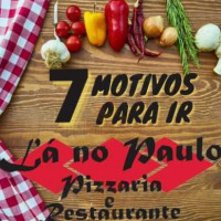 La No Paulo Pizzaria food
