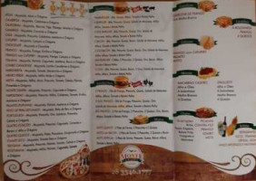 Monte Grappa menu