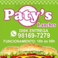 Paty's Lanches food
