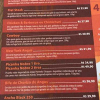 Mania De Churrasco! Prime Steak Burger Center 3 menu