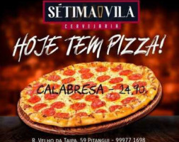 Sétima Vila Cervejaria food