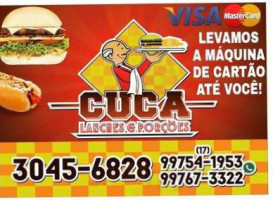 Cuca Lanches food