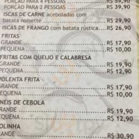 Pimenta Malagueta menu