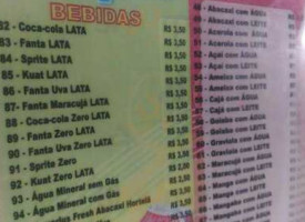 Rominho Lanches menu