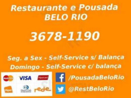 E Pousada Belo Rio food