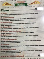 Pizzaria Italia menu