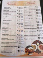 Esquina Do Sabor menu