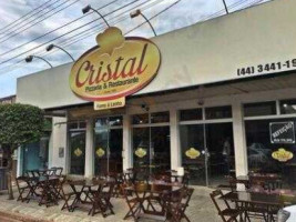 Restaurante E Pizzaria Cristal inside