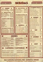 Bar Estacao menu