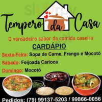 Tempeiro Da Casa food