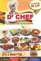 D' Chef Lanches food
