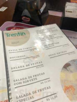 Trentin menu