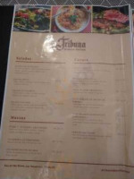 Tribuna Bar E Restaurante Sabores Ibéricos menu