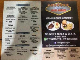Vegas Burger Hamburgueria menu