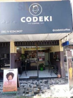 Codeki Coffee outside