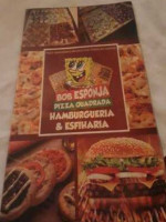 Bob Esponja Pizza Quadrada Hamburgueria E Esfiharia food