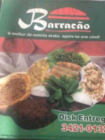 Barracão Restaurante menu