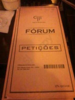 Forum Bar & Petiscaria food