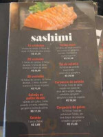 Akashi Sushi menu