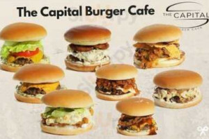 The Capital Burger Café food