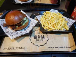 Maia Burger Smoked Barbecue food