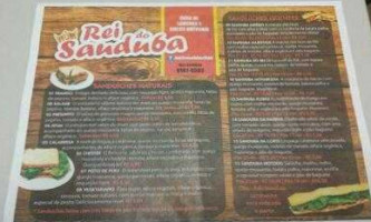 Rei Do Sanduba menu