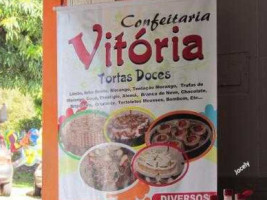 Confeitaria Vitória food