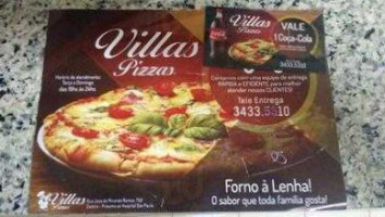 Villas Pizzas food
