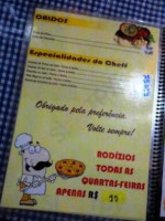Pizzaria Nossa Senhora Do Amparo menu