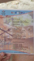 Barraca Sol Mar menu