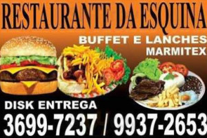 Da Esquina food