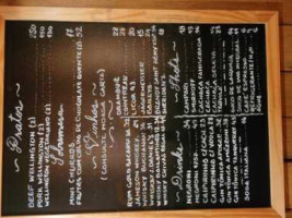 Saint Thomas Becket menu
