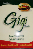 Gigi Lanches Hamburgueria food