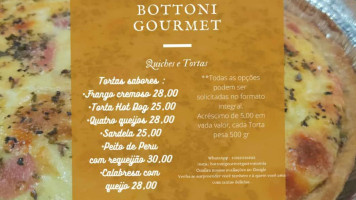 Bottoni Gourmet Gastronomia menu