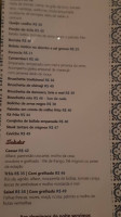 Tr3is Gourmet menu